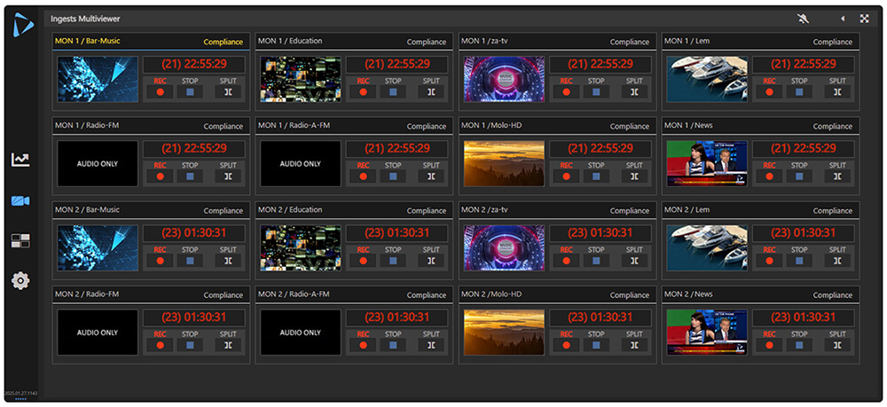 Ingest Multiviewer